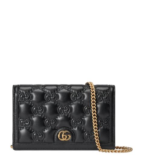 gucci gg matelassé chain wallet|Handbags & Accessories .